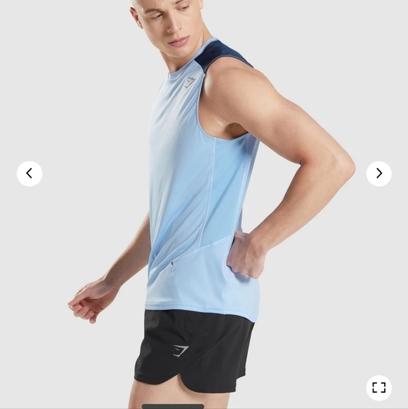 NWT GYMSHARK speed evolve moisture wicking tank - Picture 4 of 9